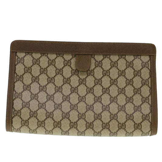 Luxury Gucci Trending 2025 GG Canvas Web Sherry Line Clutch Bag Beige Red Green
