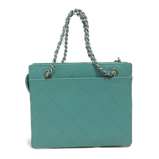 Chanel Chain Handbag Chain Handbag Chain Handbag Cabia S (Green ) Green Turquoise