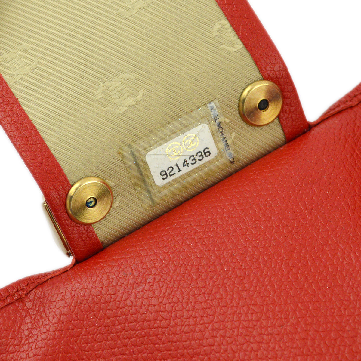 Chanel Red Caviar Six Hook Key Case Small New