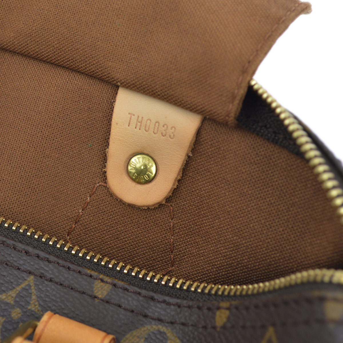 Louis Vuitton 2003 Monogram Speedy 30 Handbag M41526