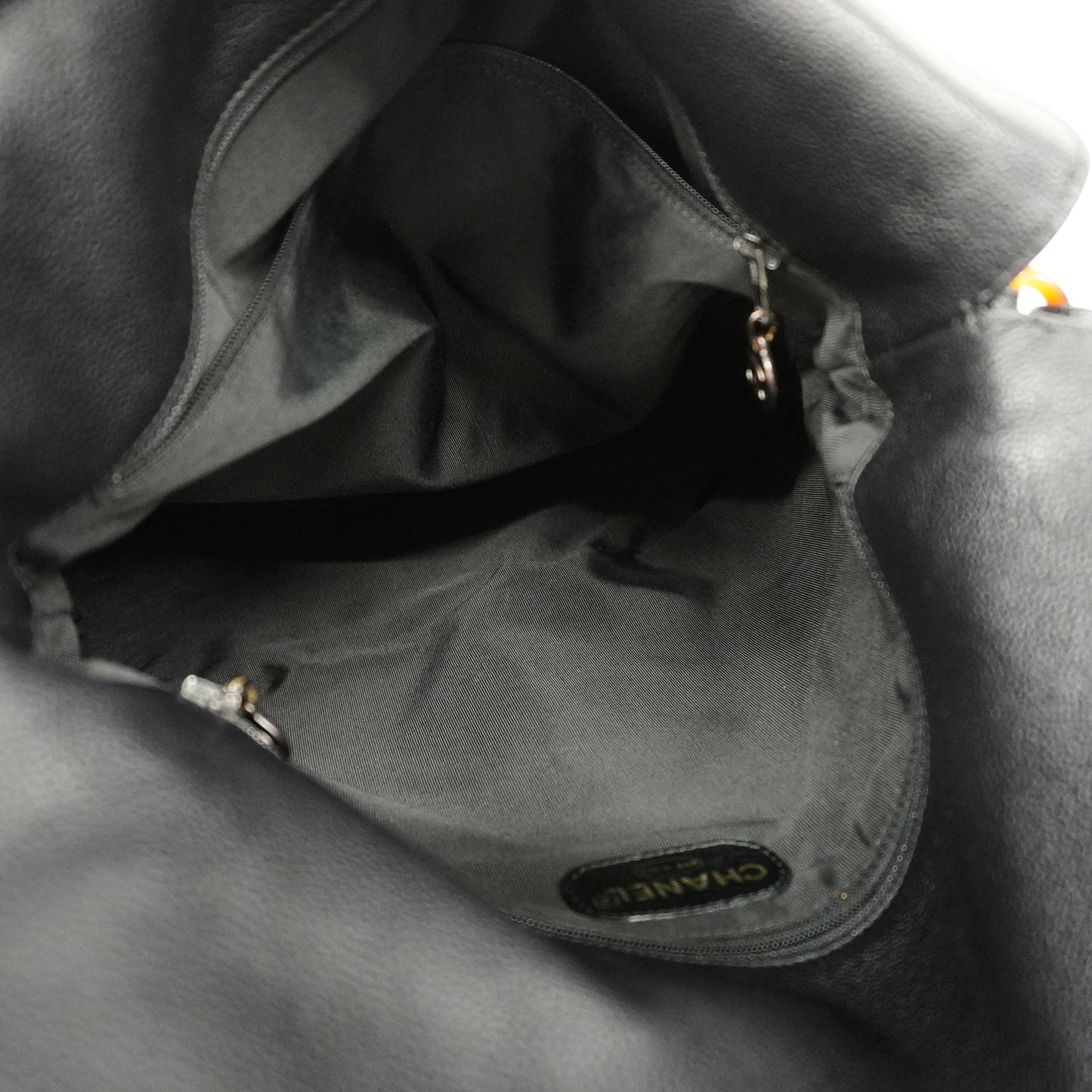 CHANELAuth Shoulder Bag Women's Leather Shoulder Bag Black