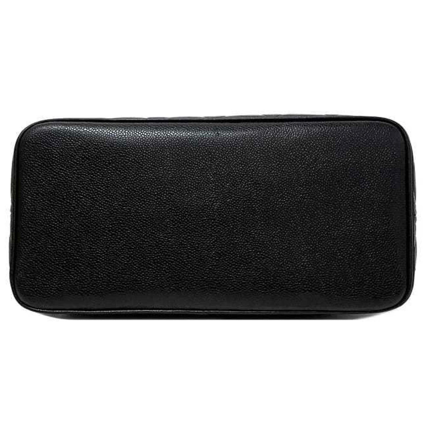 Luxury Chanel reprint tote black gold A01804 bag leather caviar skin No. 5 coco mark quilting stitch