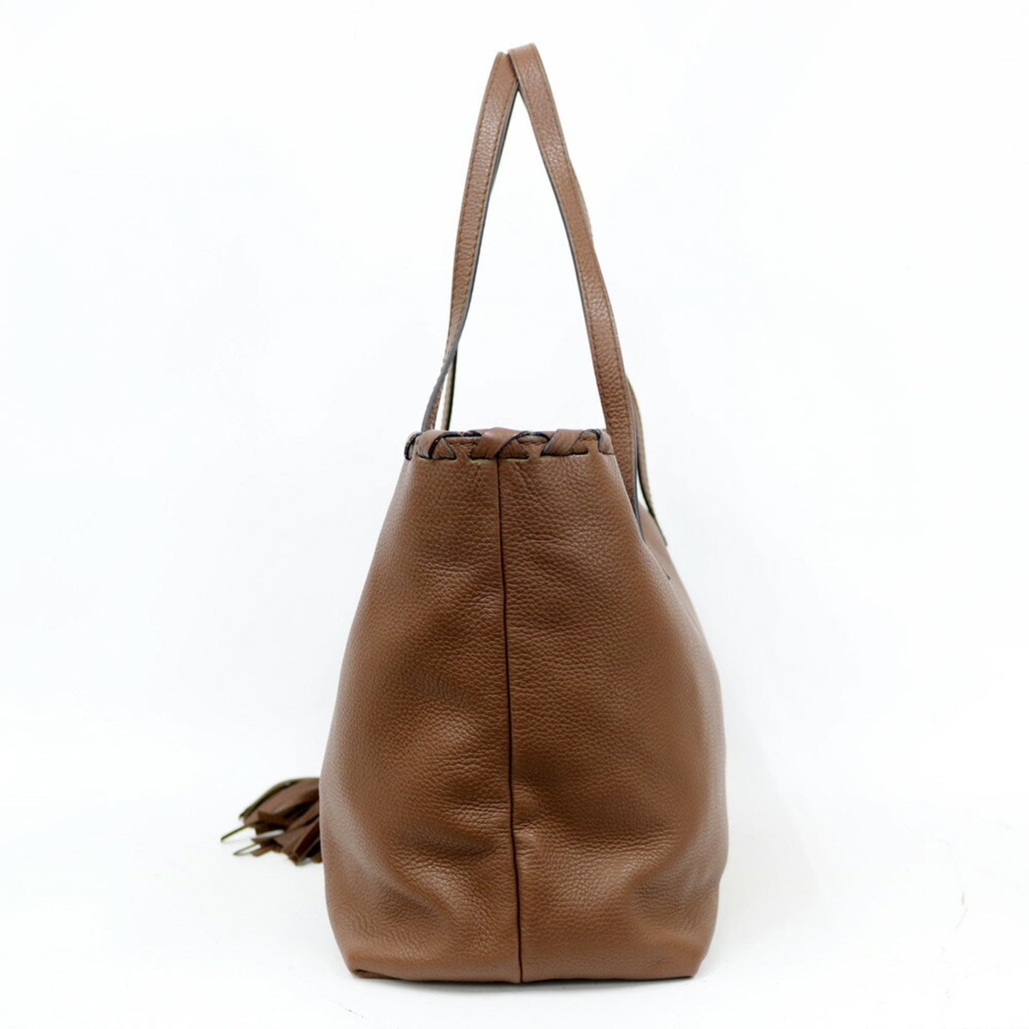 Luxury Gucci Shoulder Bag Bamboo Brown Ladies