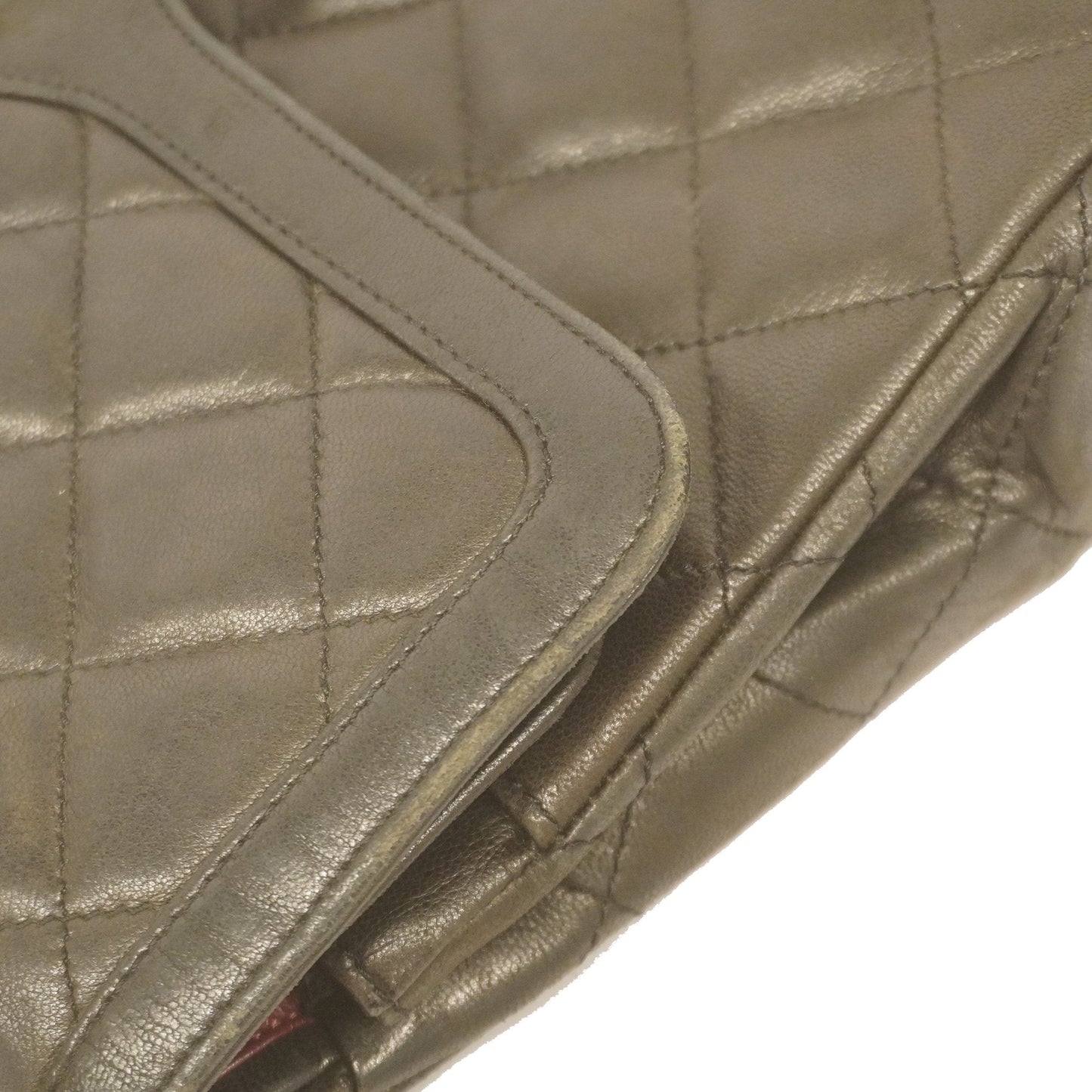CHANEL Matelasse Paris Limited W Flap W Chain Leather Shoulder Bag Black