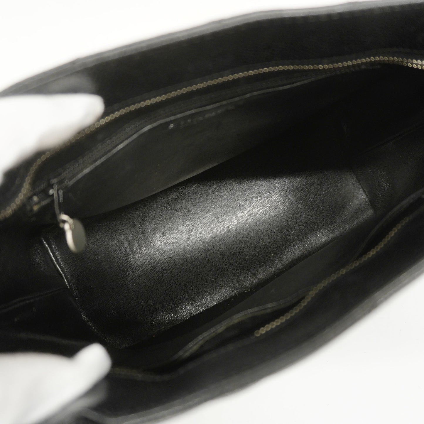 CHANELAuth Reprint Tote Women's Caviar Leather Tote Bag Black