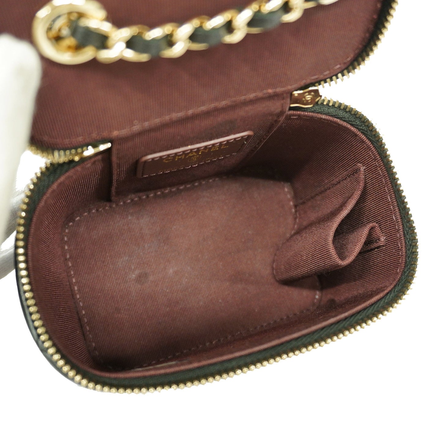 Luxury Chanel Matelasse Vanity Bag Crochet Chain Shoulder Women's Vanity Bag