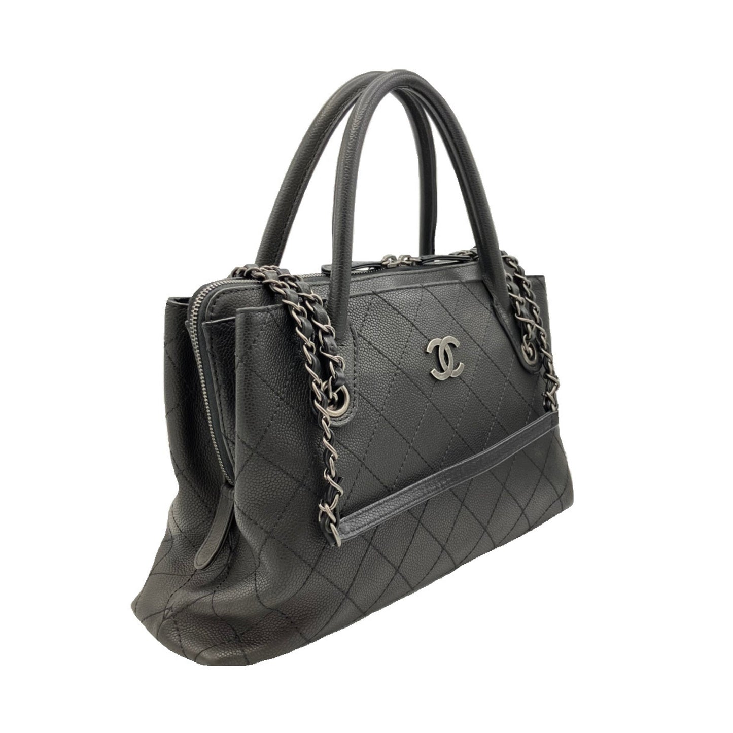 Luxury Chanel Wild Stitch Shoulder Bag Women's Men's Leather