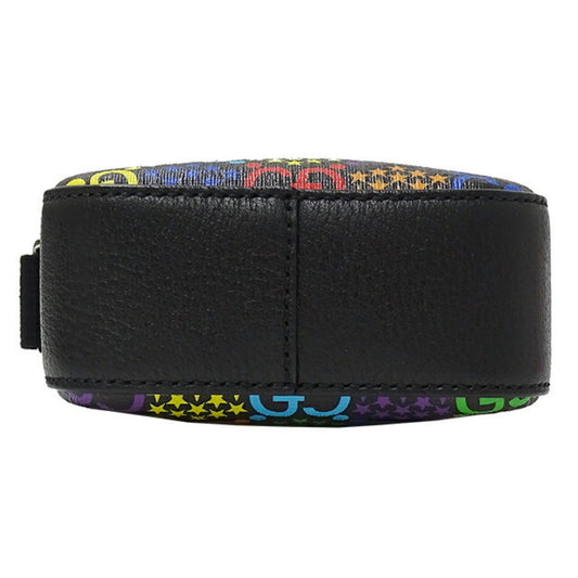 Luxury Gucci Trending 2025 bag ladies men's psychedelic shoulder black multicolor