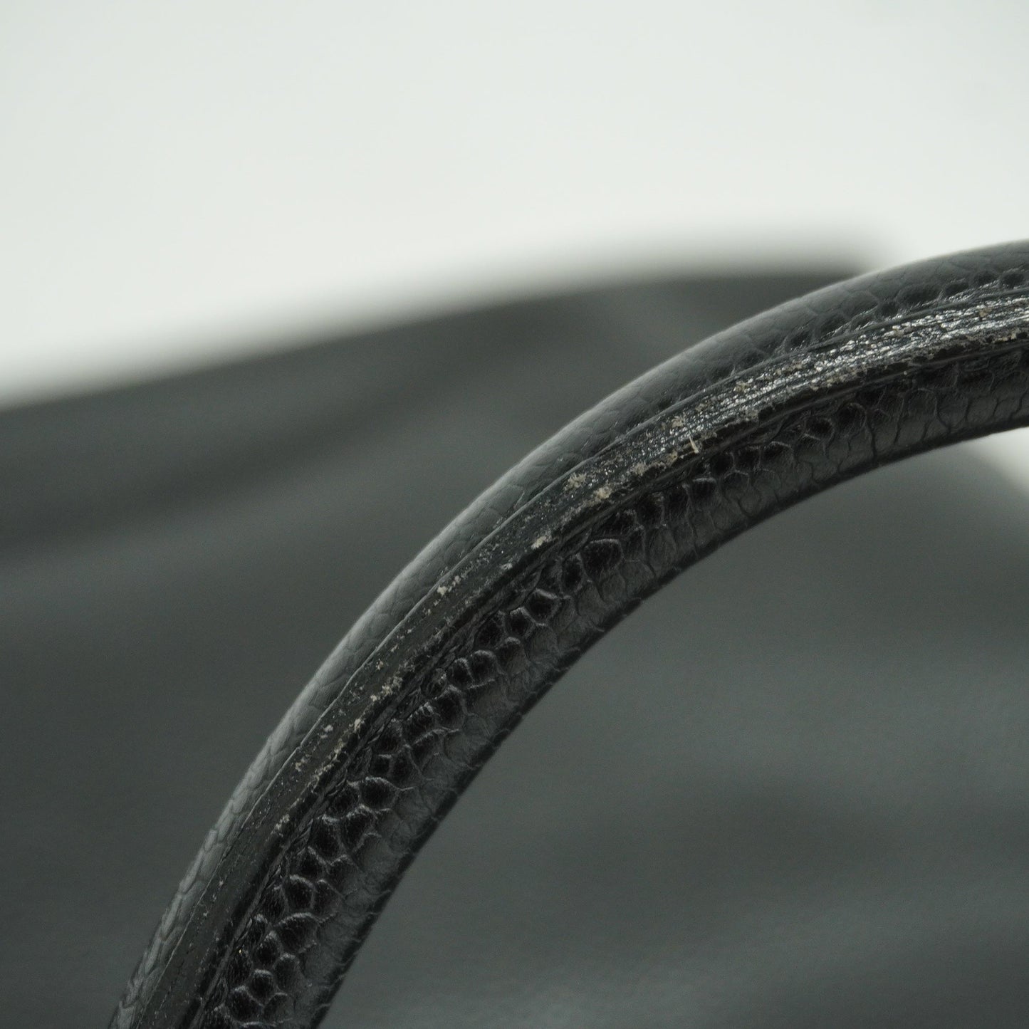 CHANEL Tote Bag Women's Caviar Leather Black