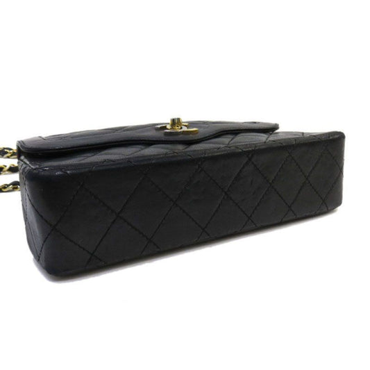 Chanel matelasse Paris limited W chain flap shoulder bag gold silver metal fittings