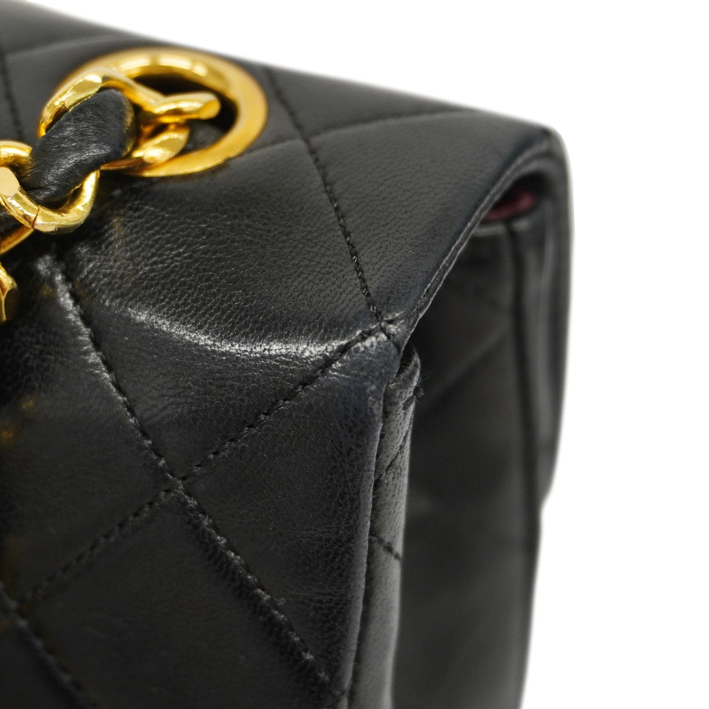 CHANEL Matelasse Diana Flap Chain Shoulder Women's Leather Shoulder Bag