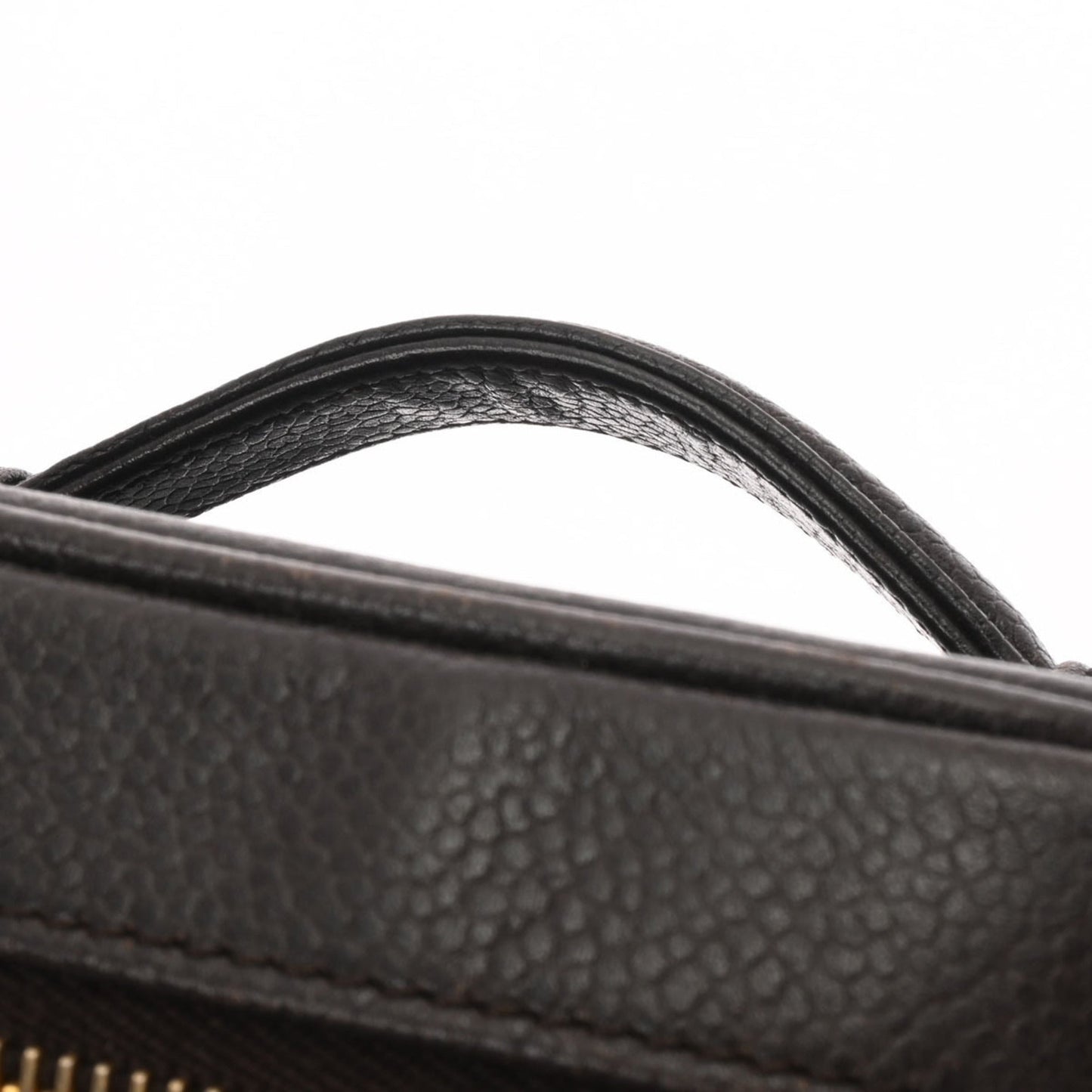 Luxury Chanel Vanity Brown Ladies Caviar Skin Handbag