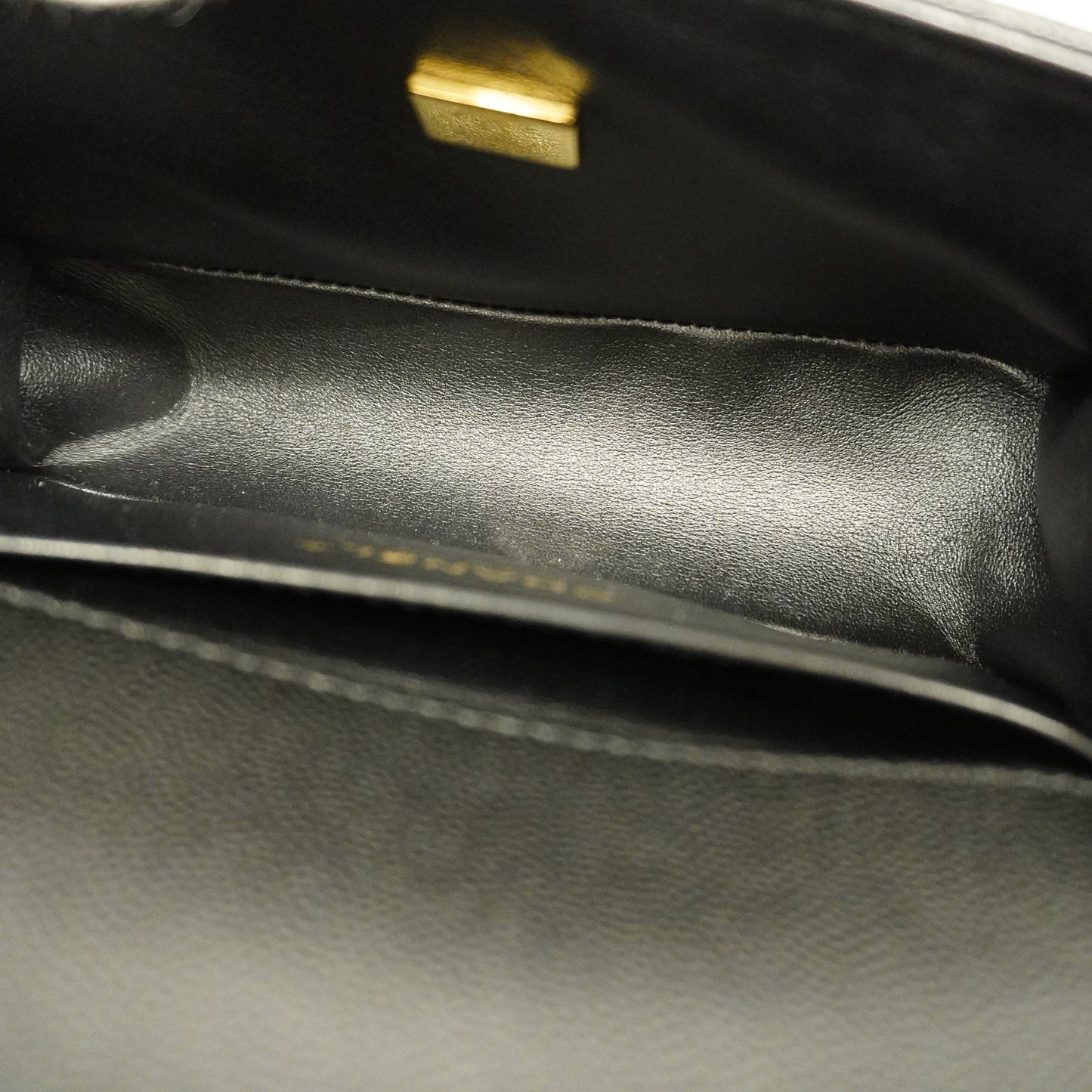 CHANELAuth Boy Chain Shoulder Bag Black