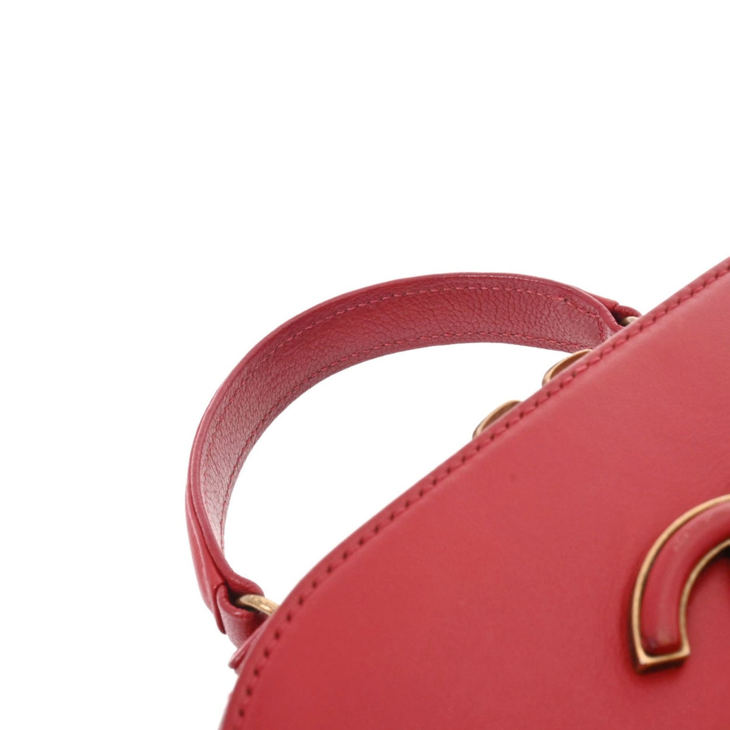 Luxury Chanel handbag red A93463 ladies calf shoulder bag