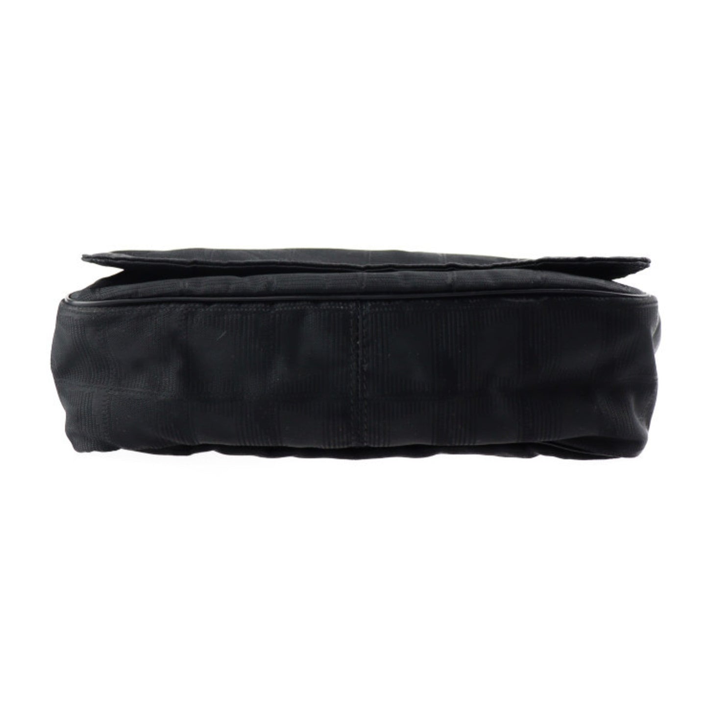 Luxury Chanel new travel line waist bag A29346 canvas black gold metal fittings