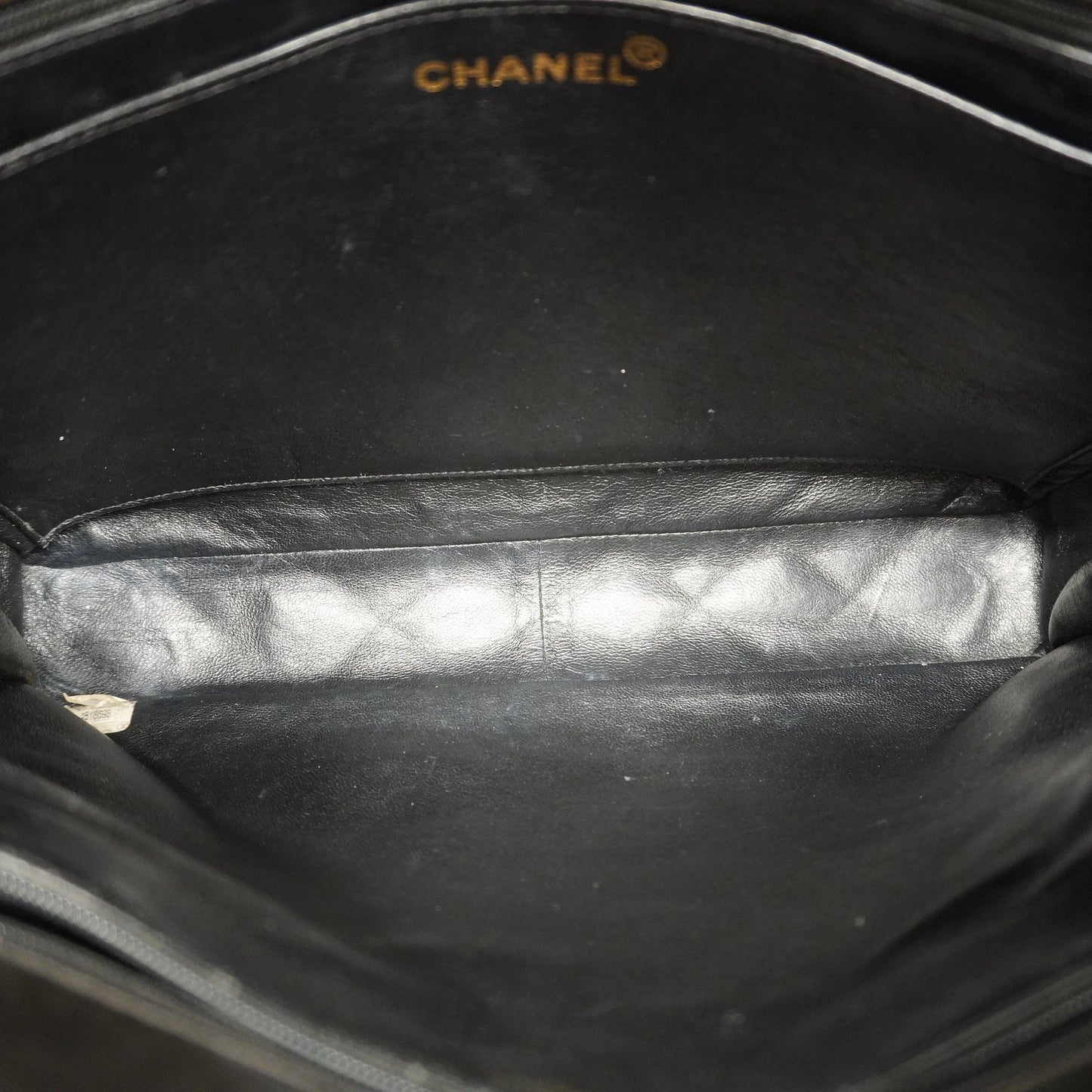 Luxury Chanel Matelasse Chain Lambskin Women's Leather Shoulder Bag Black