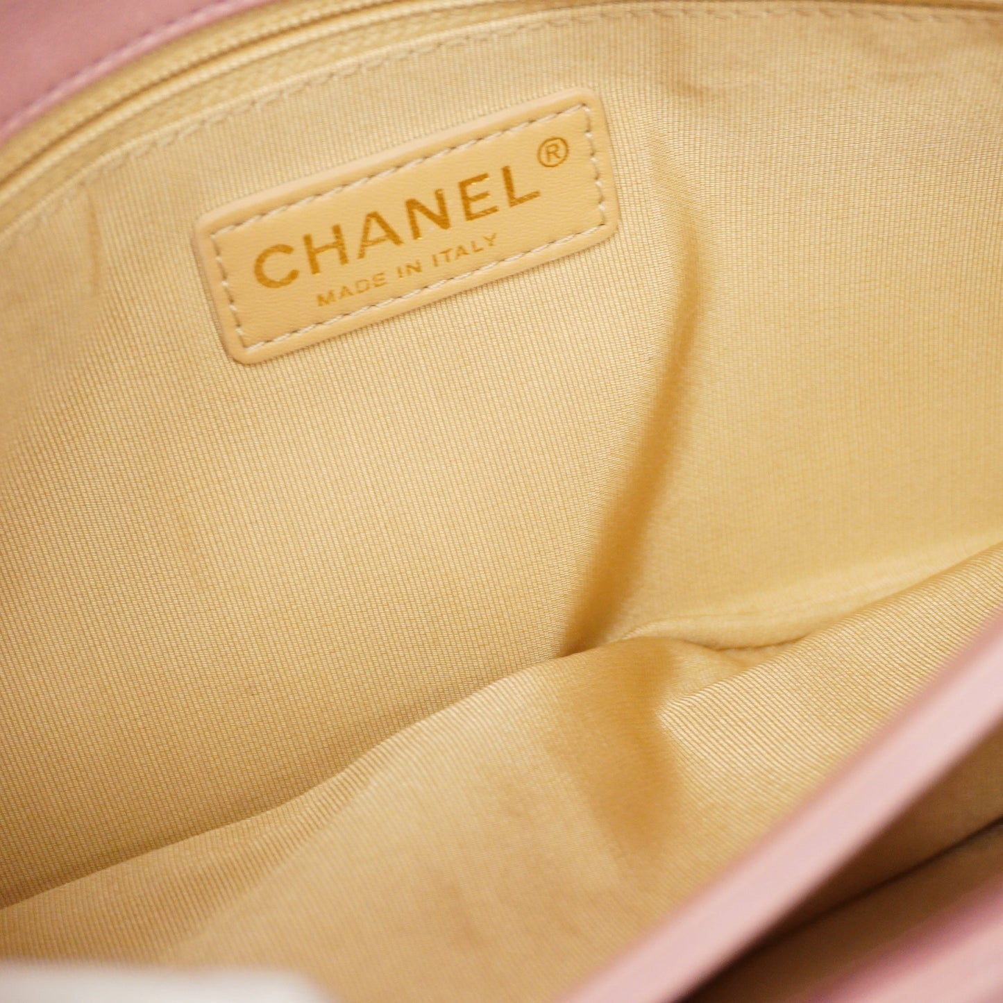 CHANELAuth Matelasse W Flap W Chain Women's Leather Shoulder Bag Pink