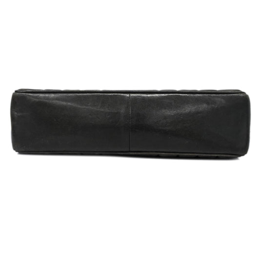 CHANEL Mademoiselle W Chain Women's Leather Shoulder Bag Black