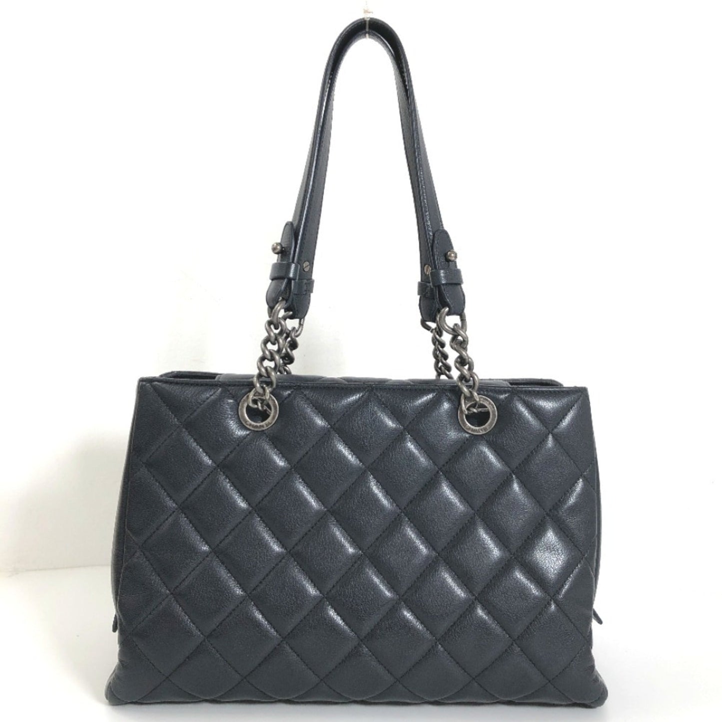 Luxury Chanel Shoulder Bag Boy Chain Calf Leather Black Women's