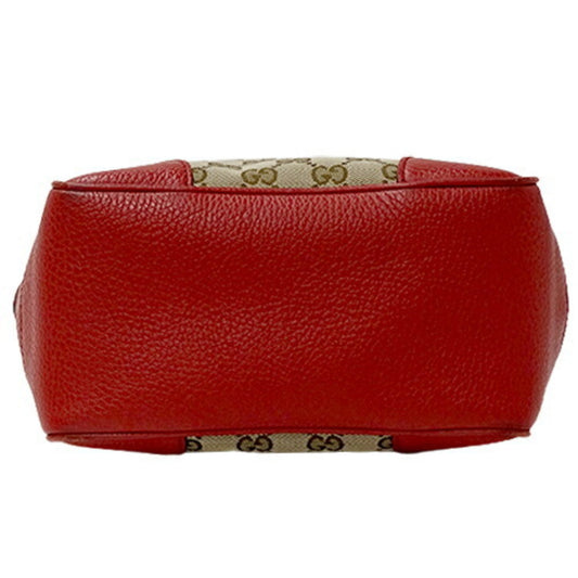 Luxury Gucci Trending 2025 bag ladies handbag shoulder 2way GG canvas brown red