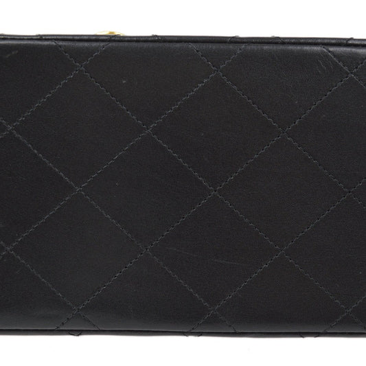 CHANEL 1994-1996 Classic Flap Maxi Black Lambskin 70689