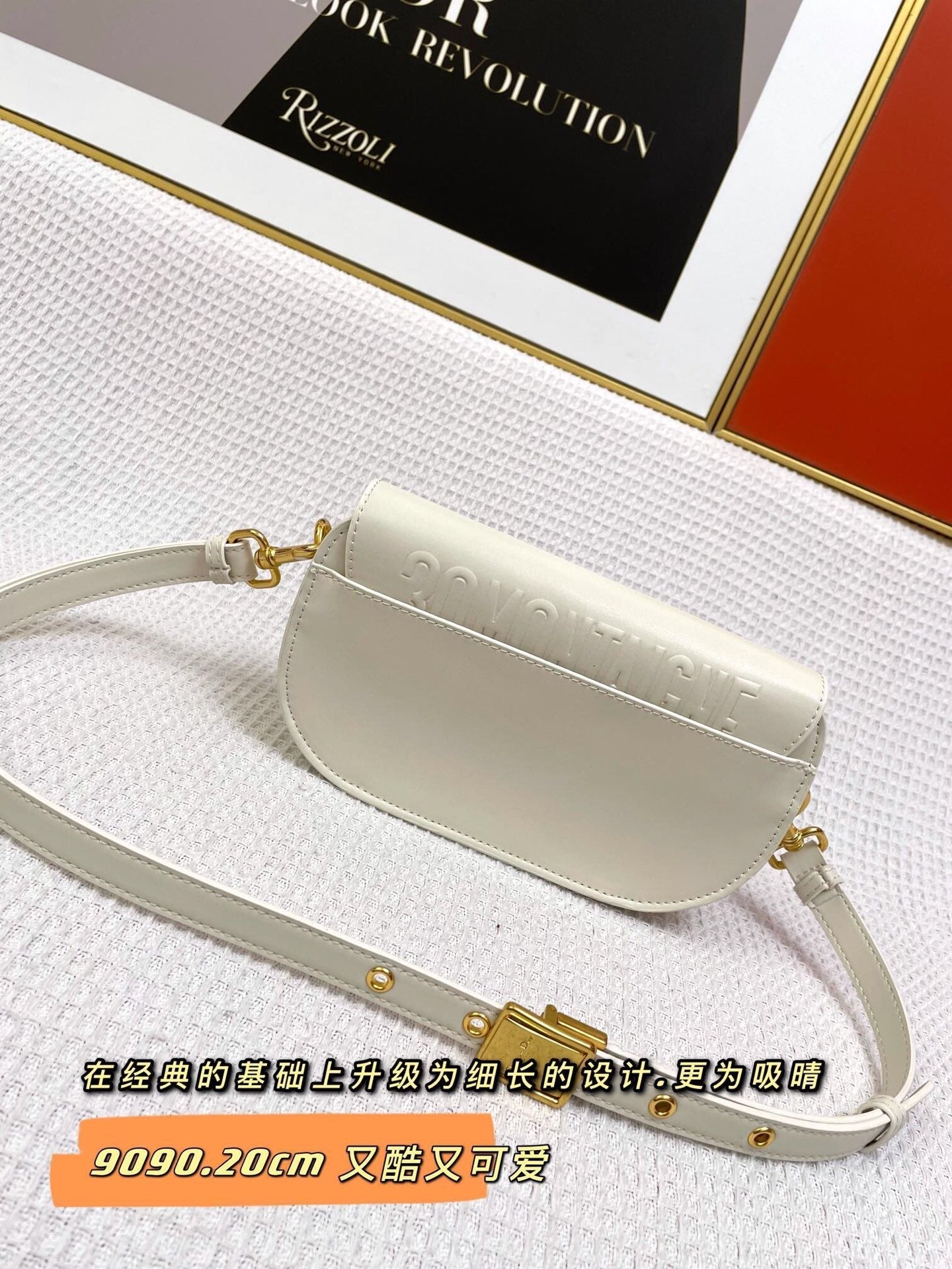 Luxury DiorMINI BOBBY EAST-WEST 20 BAG IN WHITE CALFSKIN