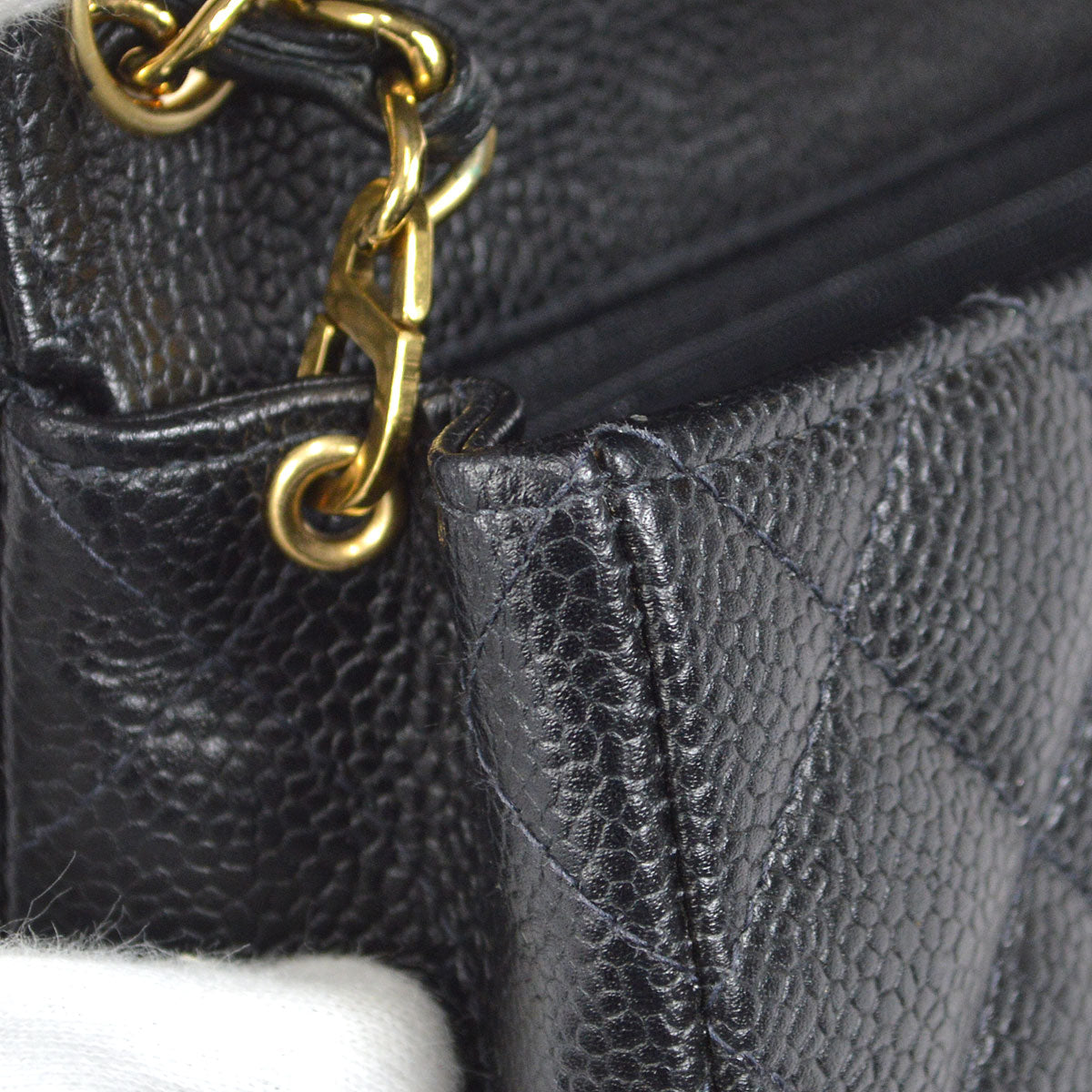 CHANEL 2004-2005 Classic Square Flap Mini 16676