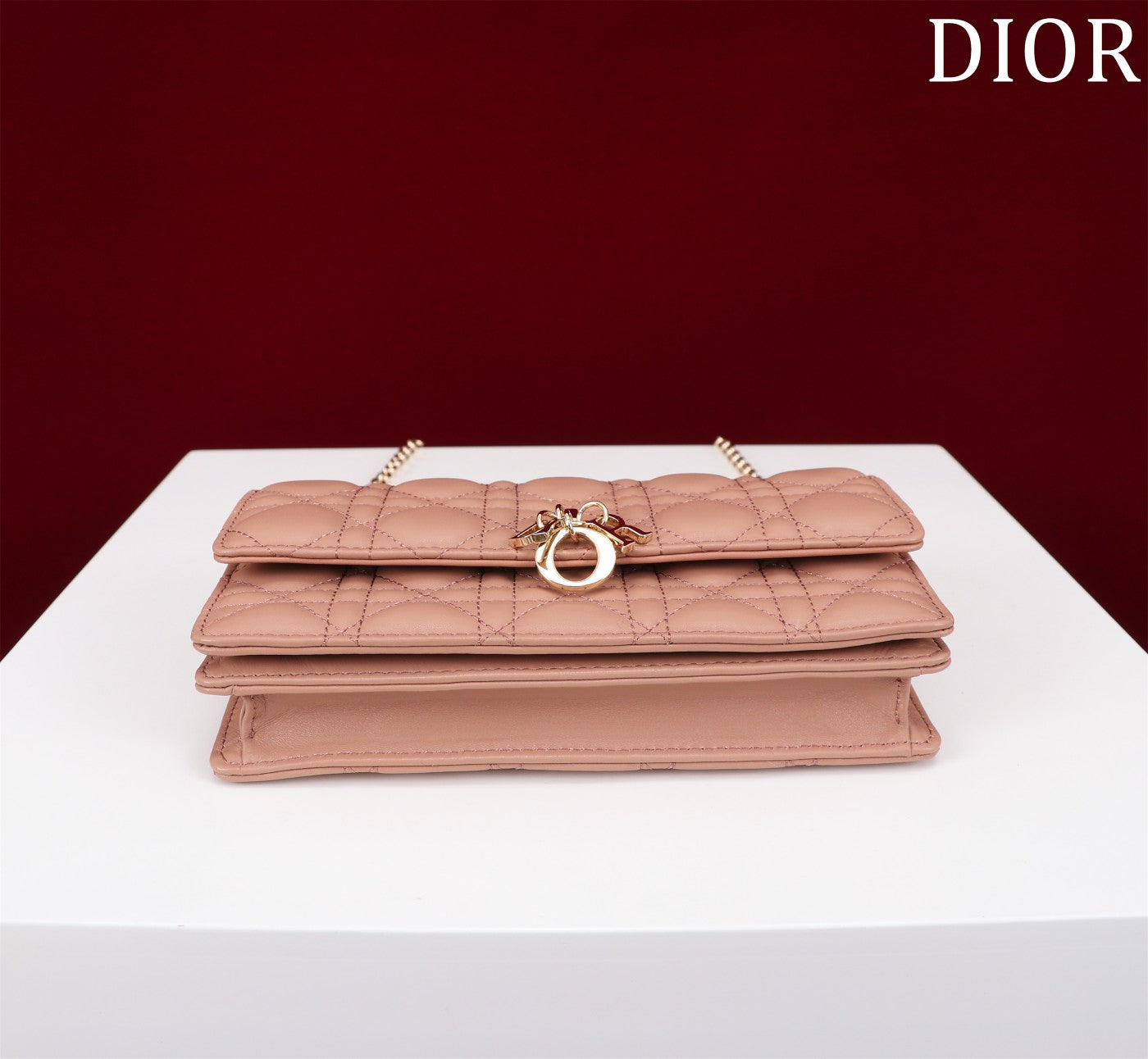 Luxury Diormy mini 21 rose lambskin