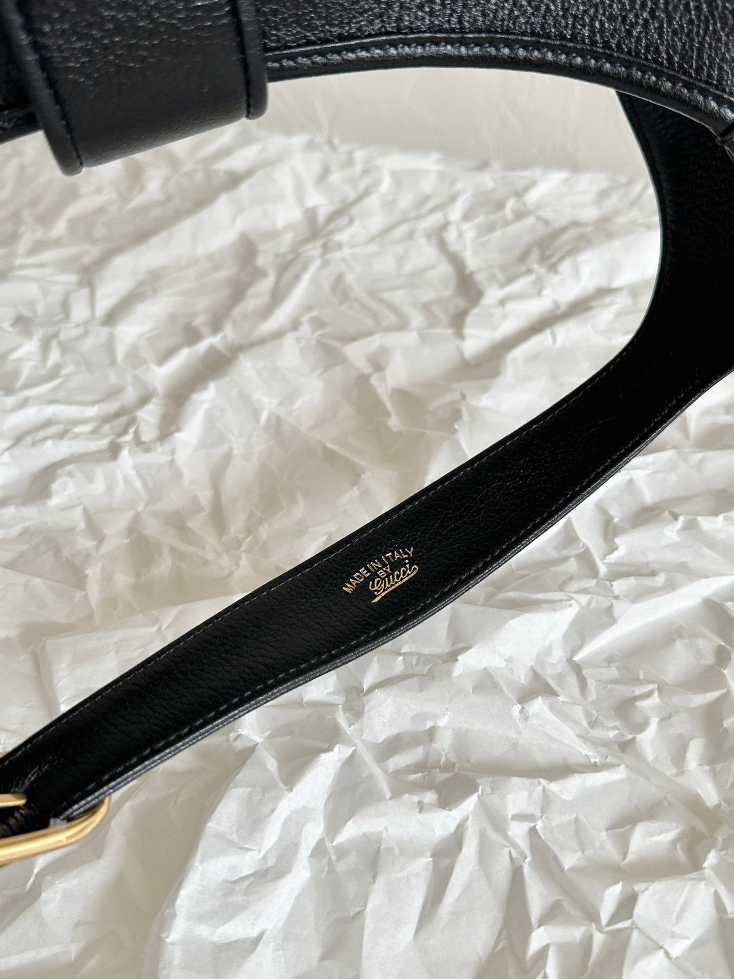 Luxury Gucci APHRODITE LARGE 47 SHOULDER BAG IN BLACK CALFSKIN