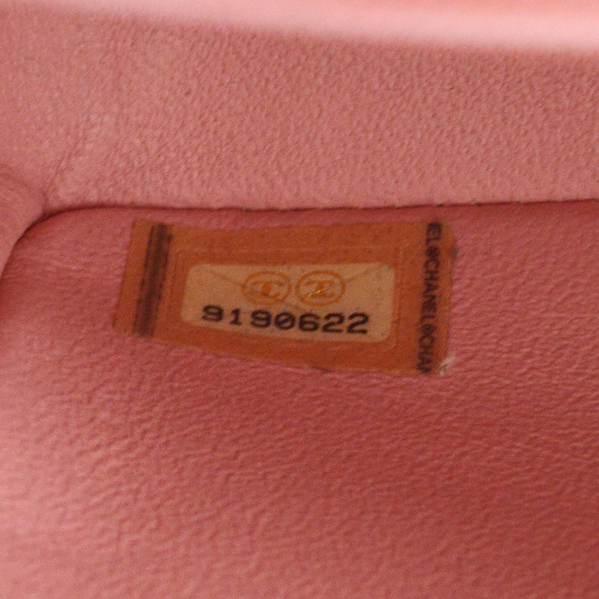 CHANEL Classic Flap Mini Square Chain Shoulder Bag Pink Caviar 78549