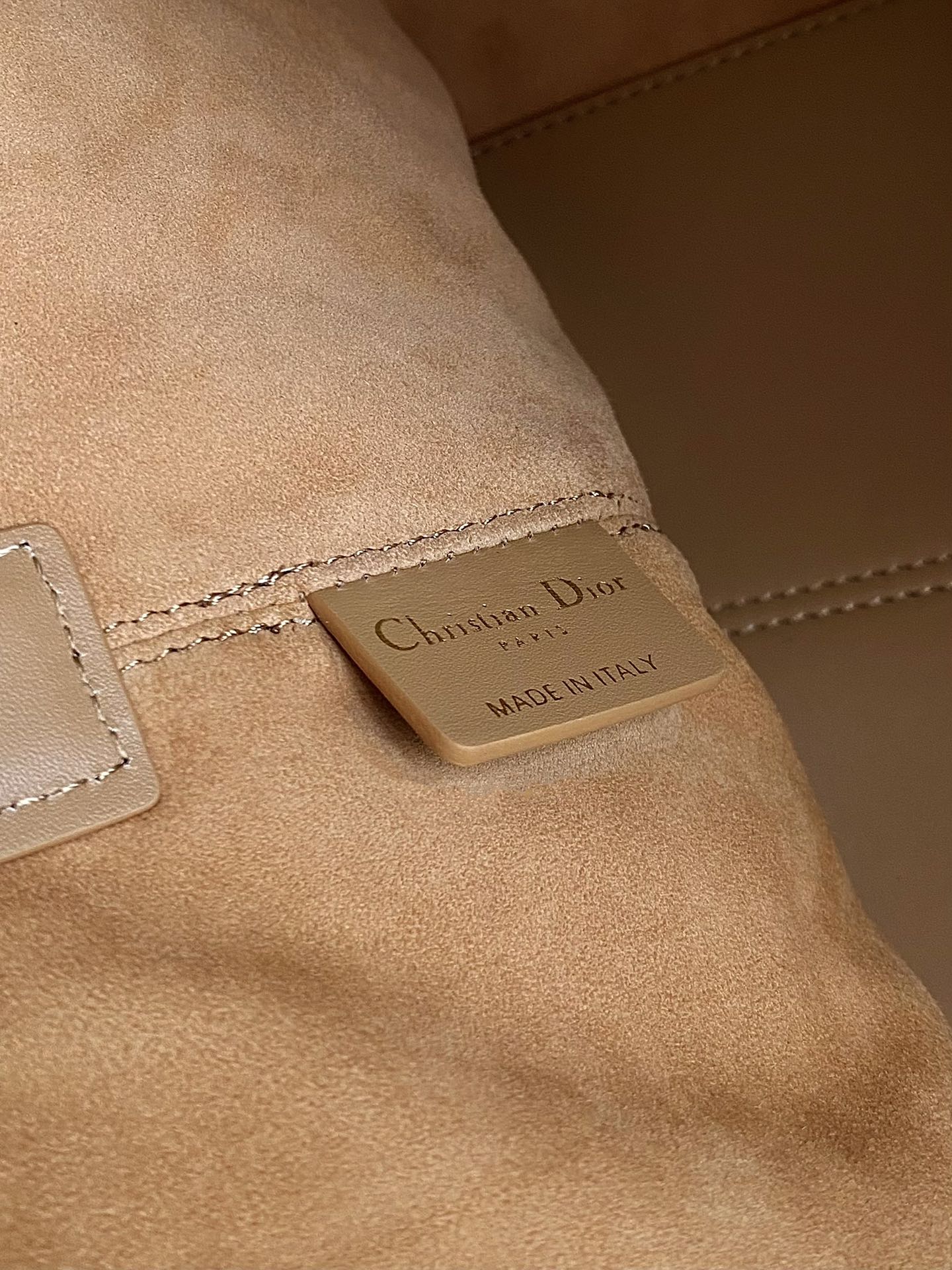 Luxury Diormedium toujours 28 beige calfskin