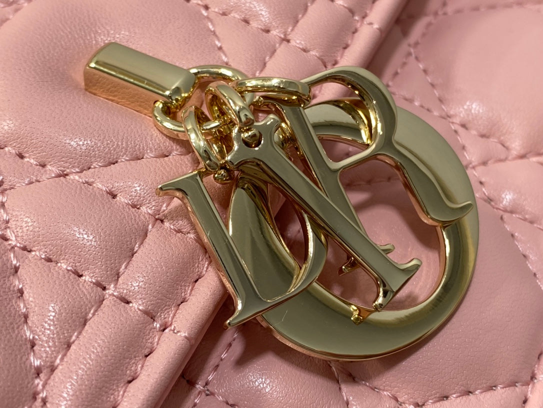 Luxury DiorMISS TOP HANDLE 24CM PINK LAMBSKIN