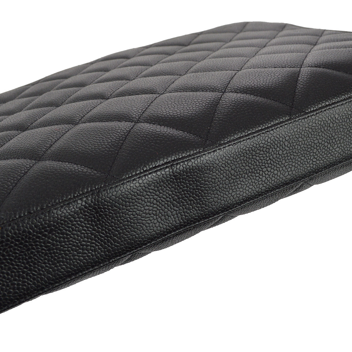 Luxury Chanel 1991-1994 Black Caviar Briefcase