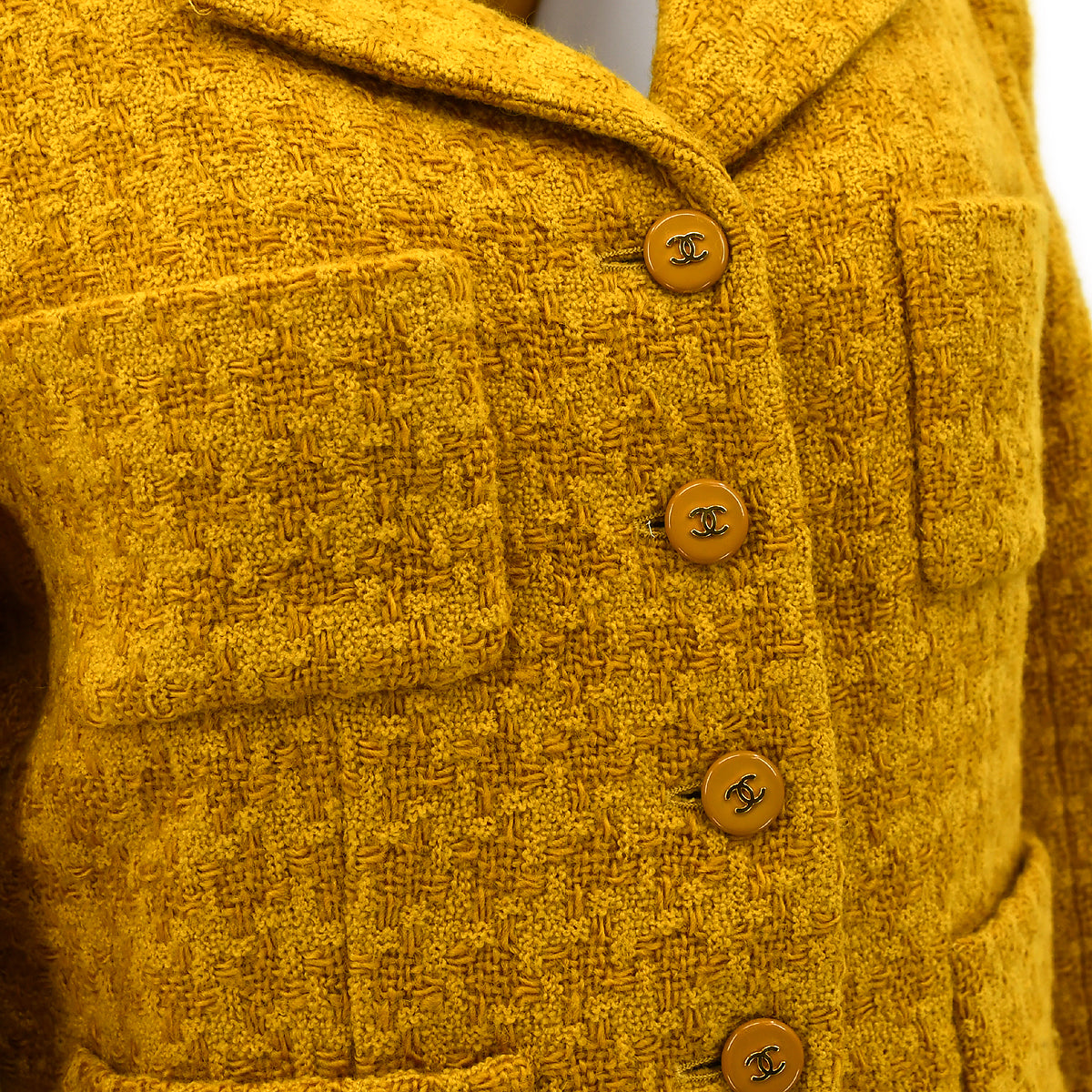 Luxury Chanel Fall 1995 jacket skirt suit #44