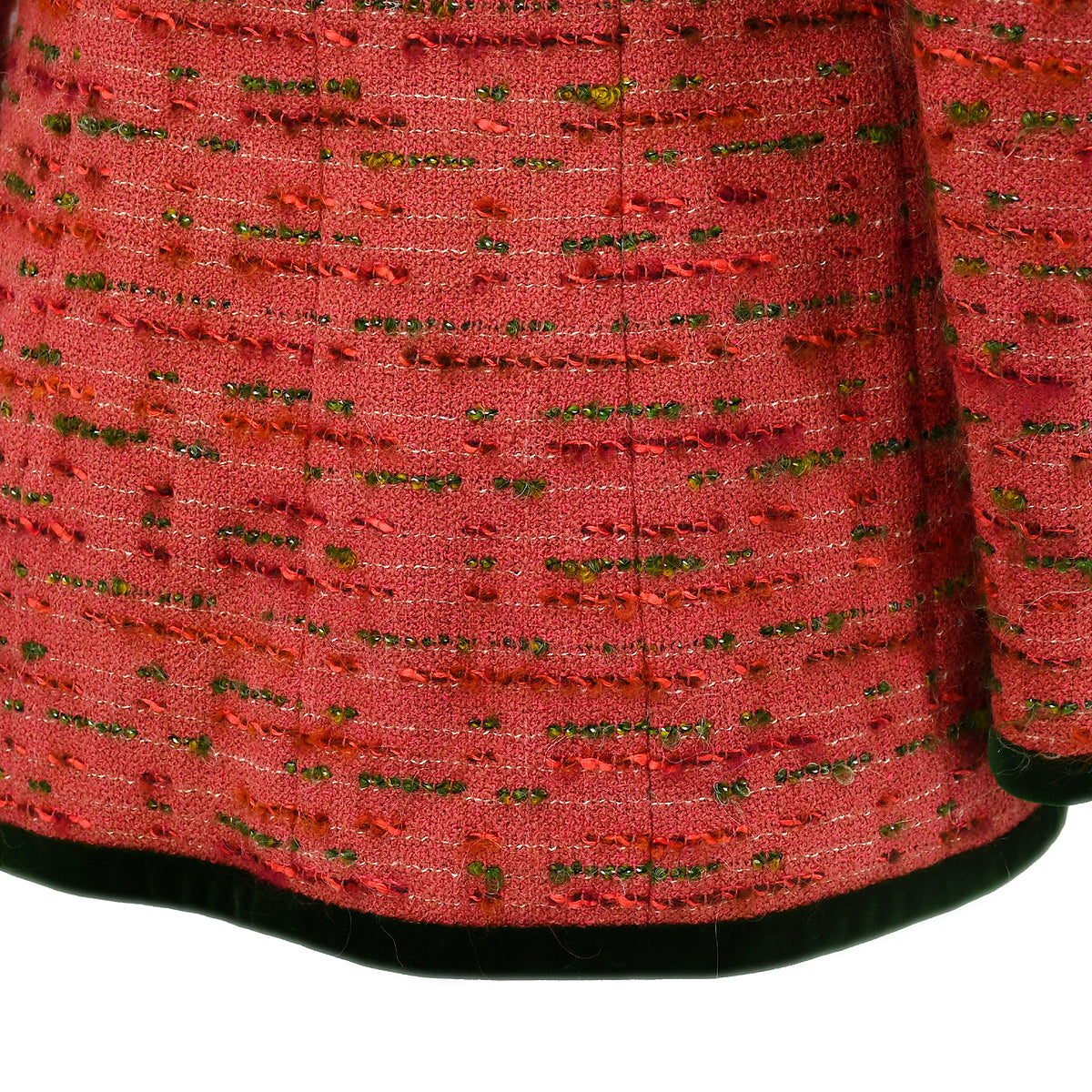 Luxury Chanel Collarless Jacket Pink A2 #38