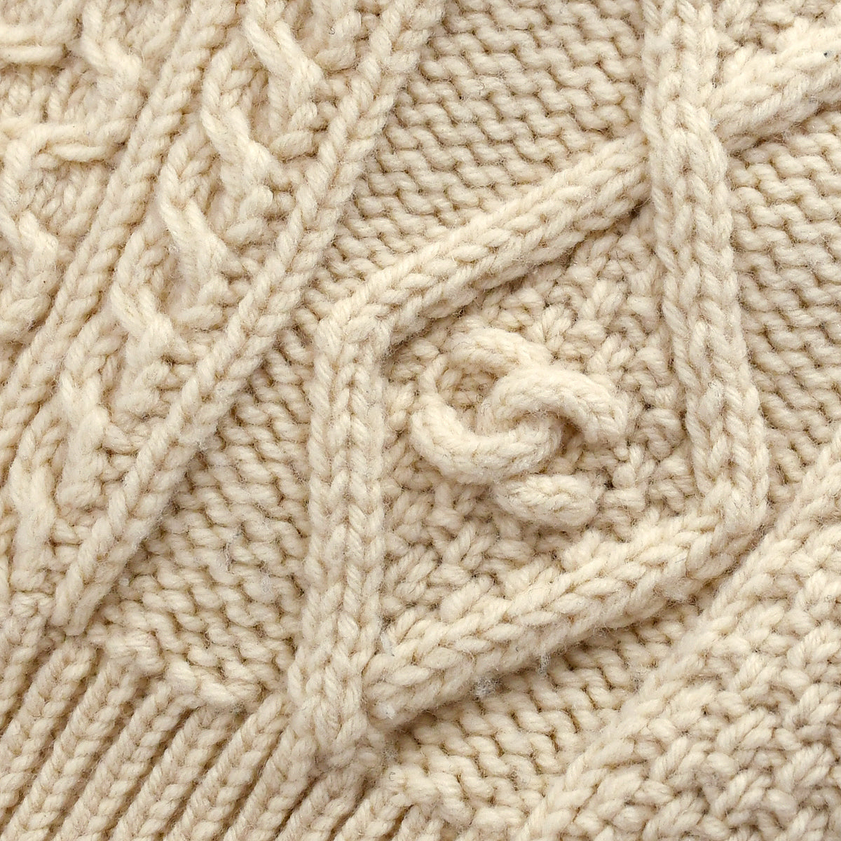 Luxury Chanel Fall 1996 wool fisherman knit jumper #38