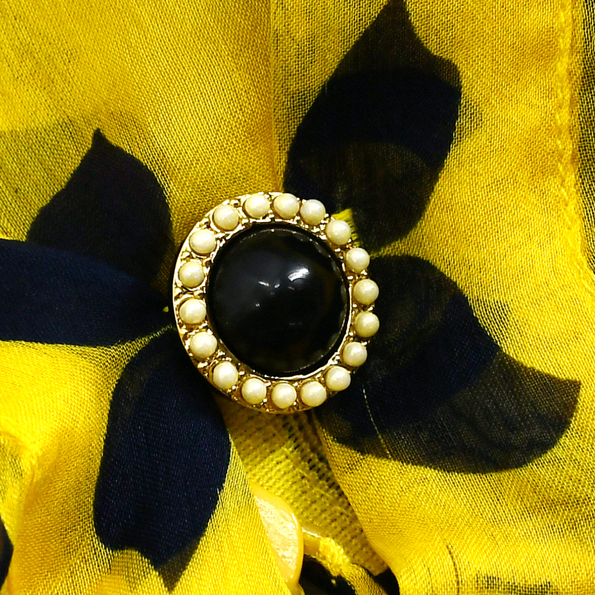 Luxury Chanel Summer 2002 Flower Dress #34