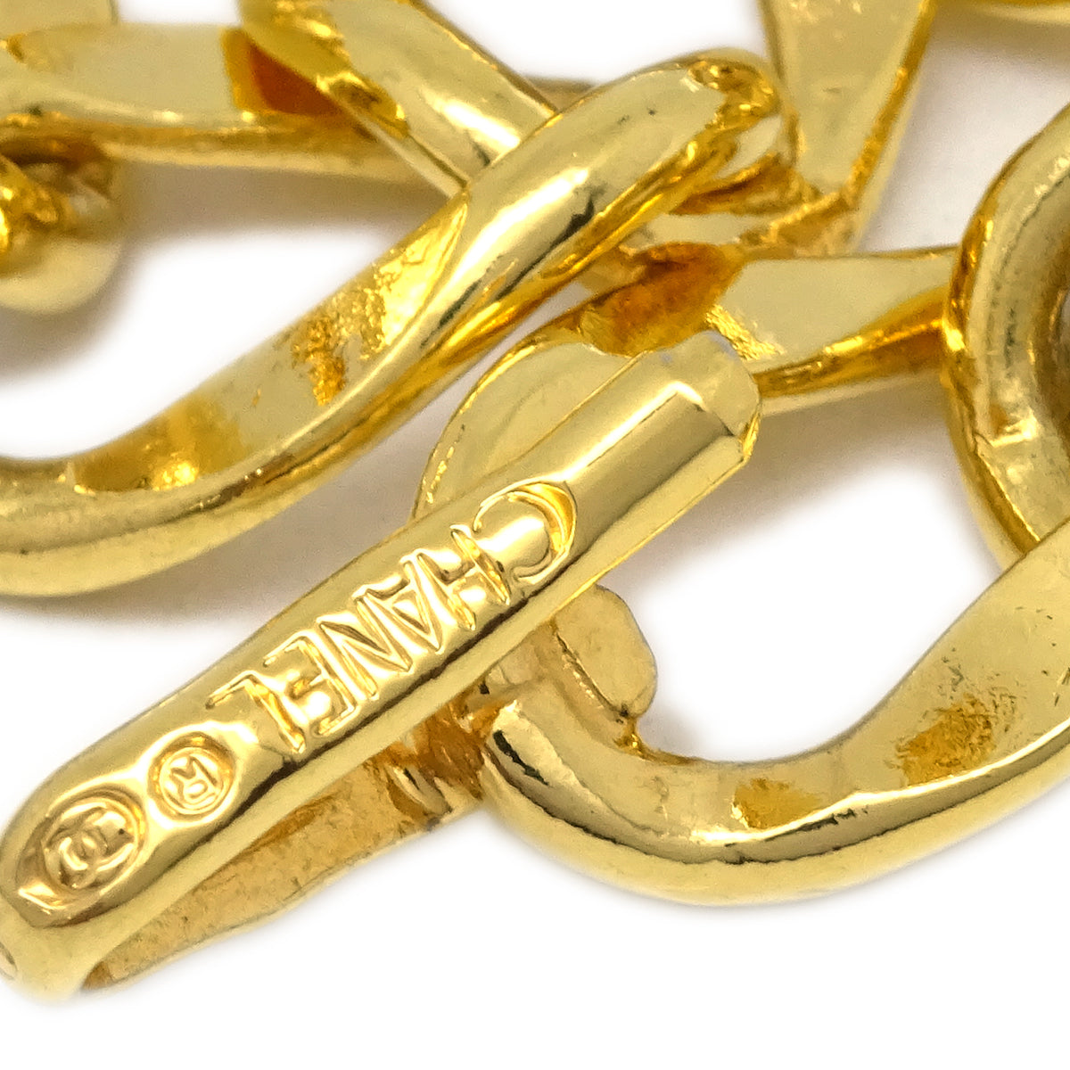 Luxury Chanel Medallion Chain Belt Gold 94P Small New