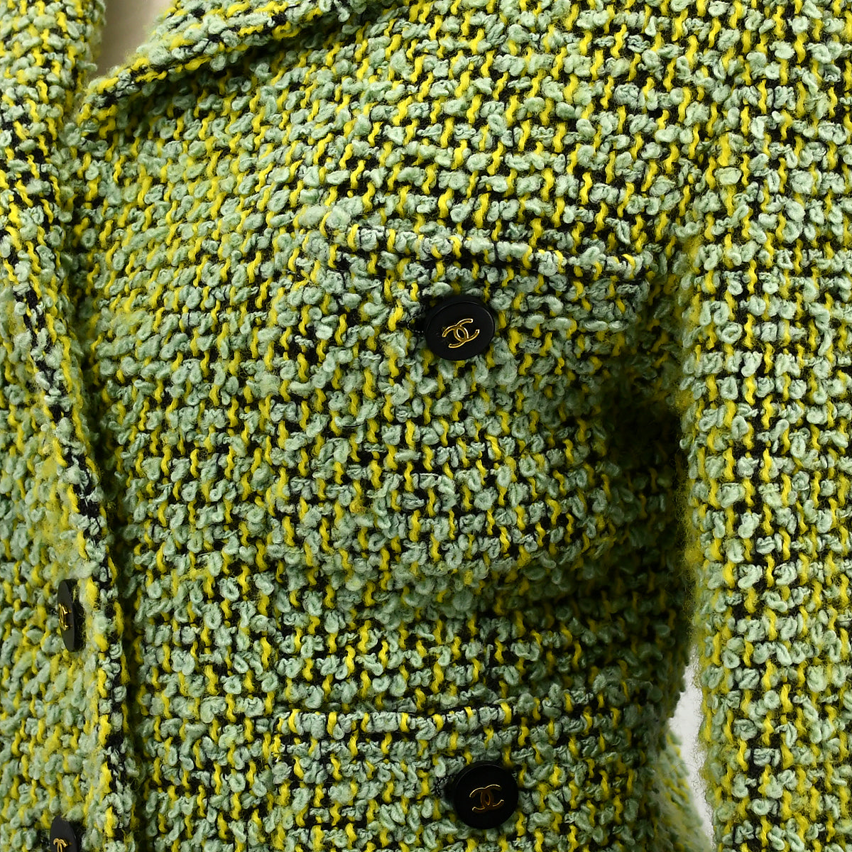 Luxury Chanel 1994 jacket skirt suit #36