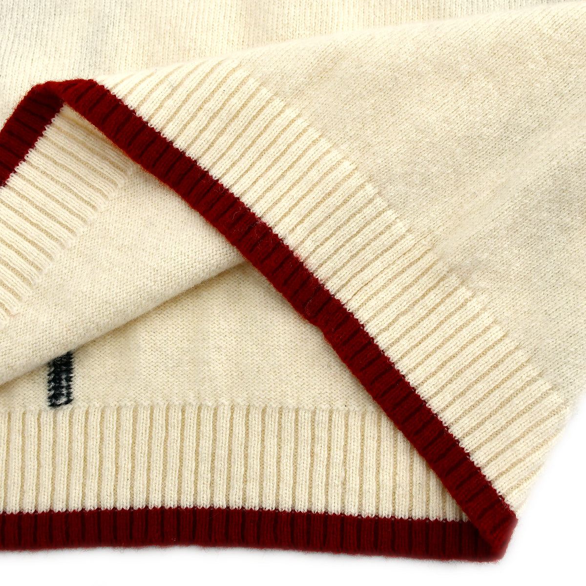 Luxury Chanel Penguin Sweater Ivory 07A #42