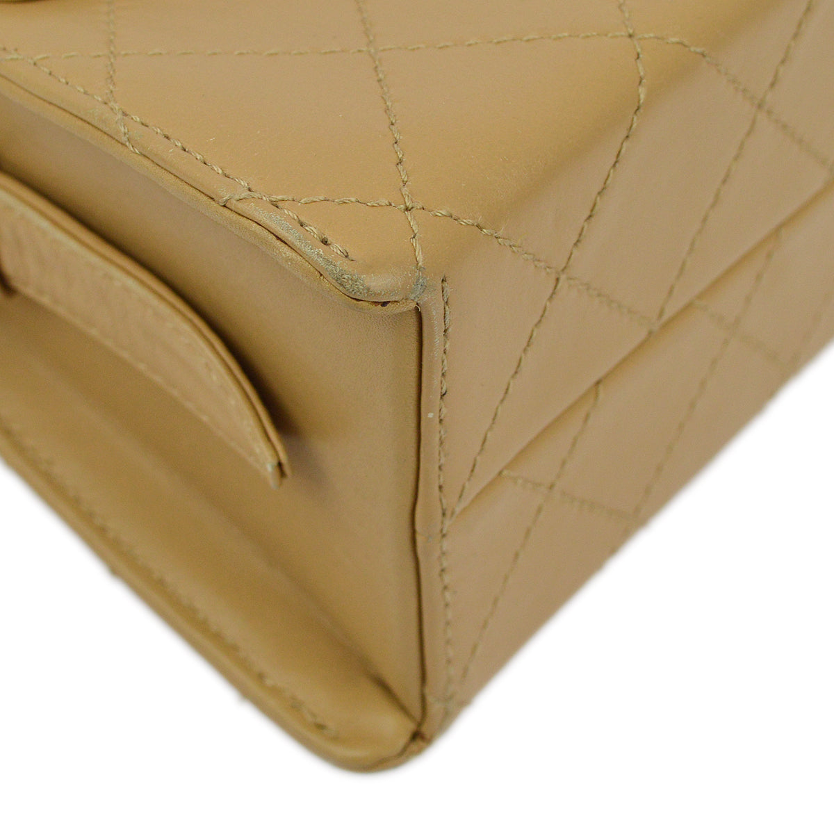 Luxury Chanel 1997-1999 Lambskin Mademoiselle Lock Shoulder Bag