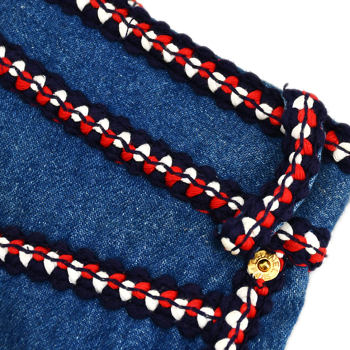 Luxury Chanel Long Denim Pants Blue 02226 #34