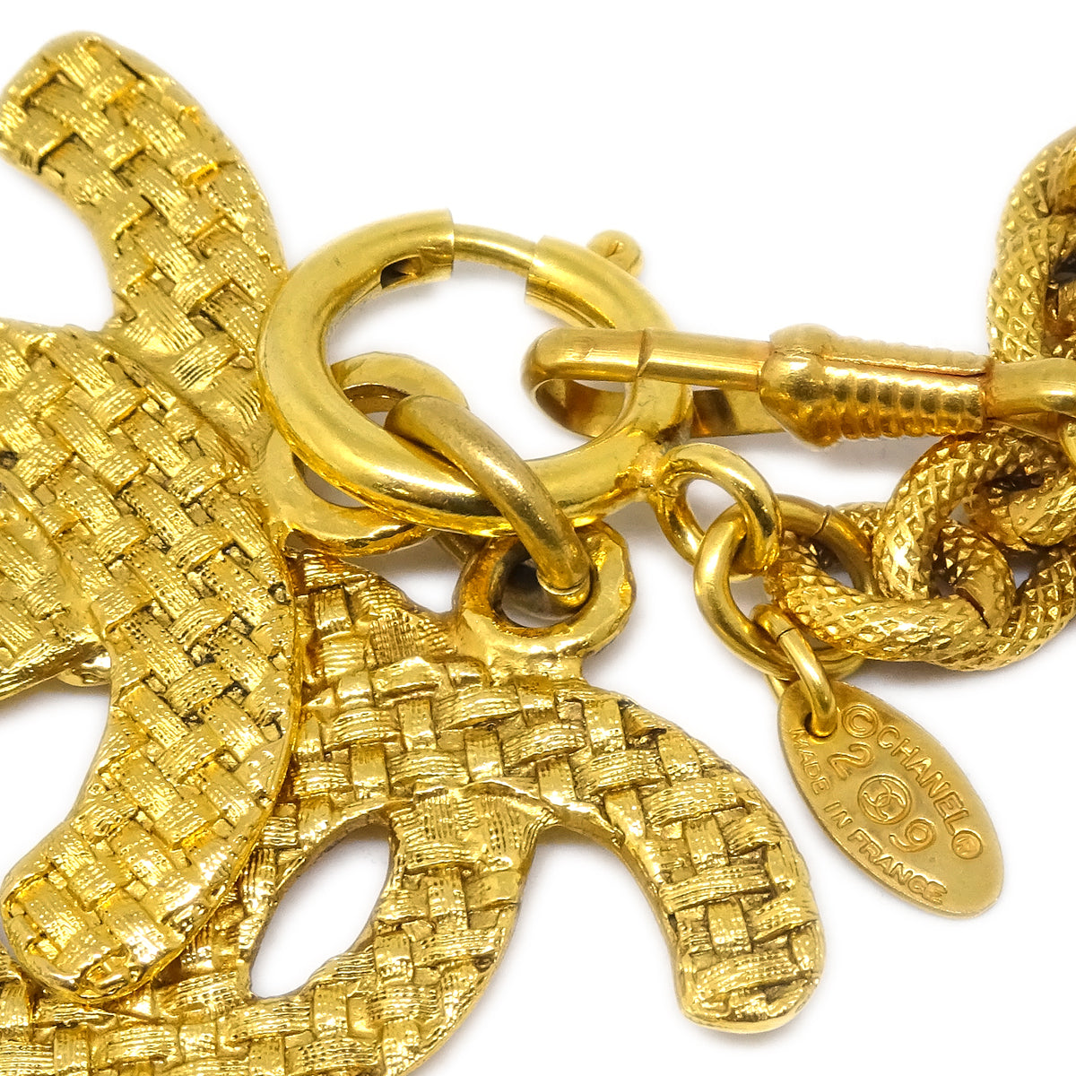 Luxury Chanel CC Gold Necklace 3052/29
