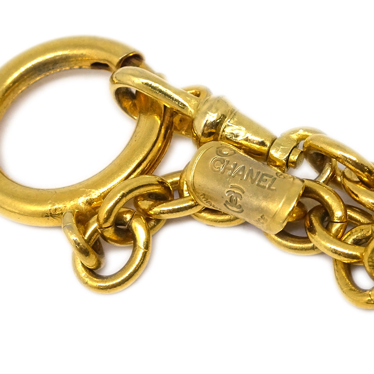 Luxury Chanel Chain Necklace Gold