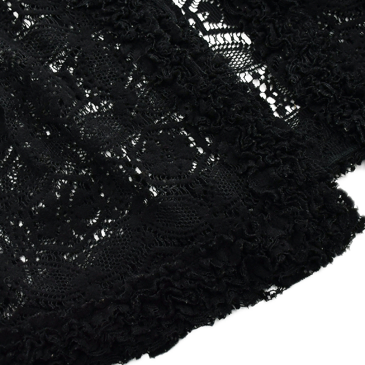 Luxury Chanel Lace Cardigan Black 04A #40