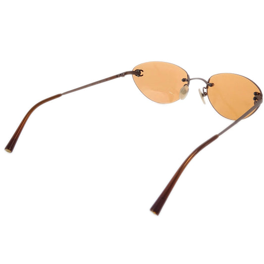 Luxury Chanel Sunglasses Eyewear Orange Small New