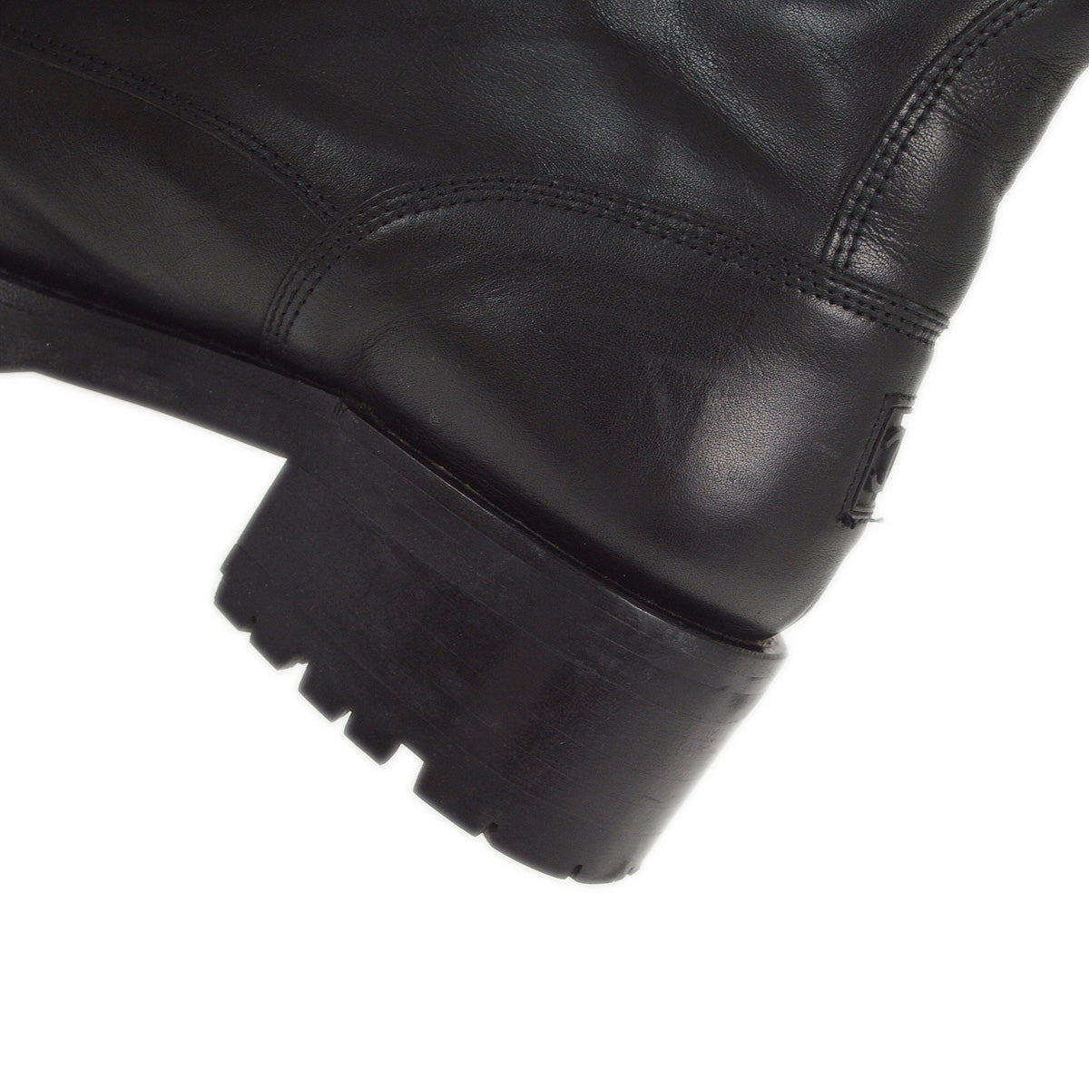 Luxury Chanel * Black Sport Line Short Boots Shoes #35