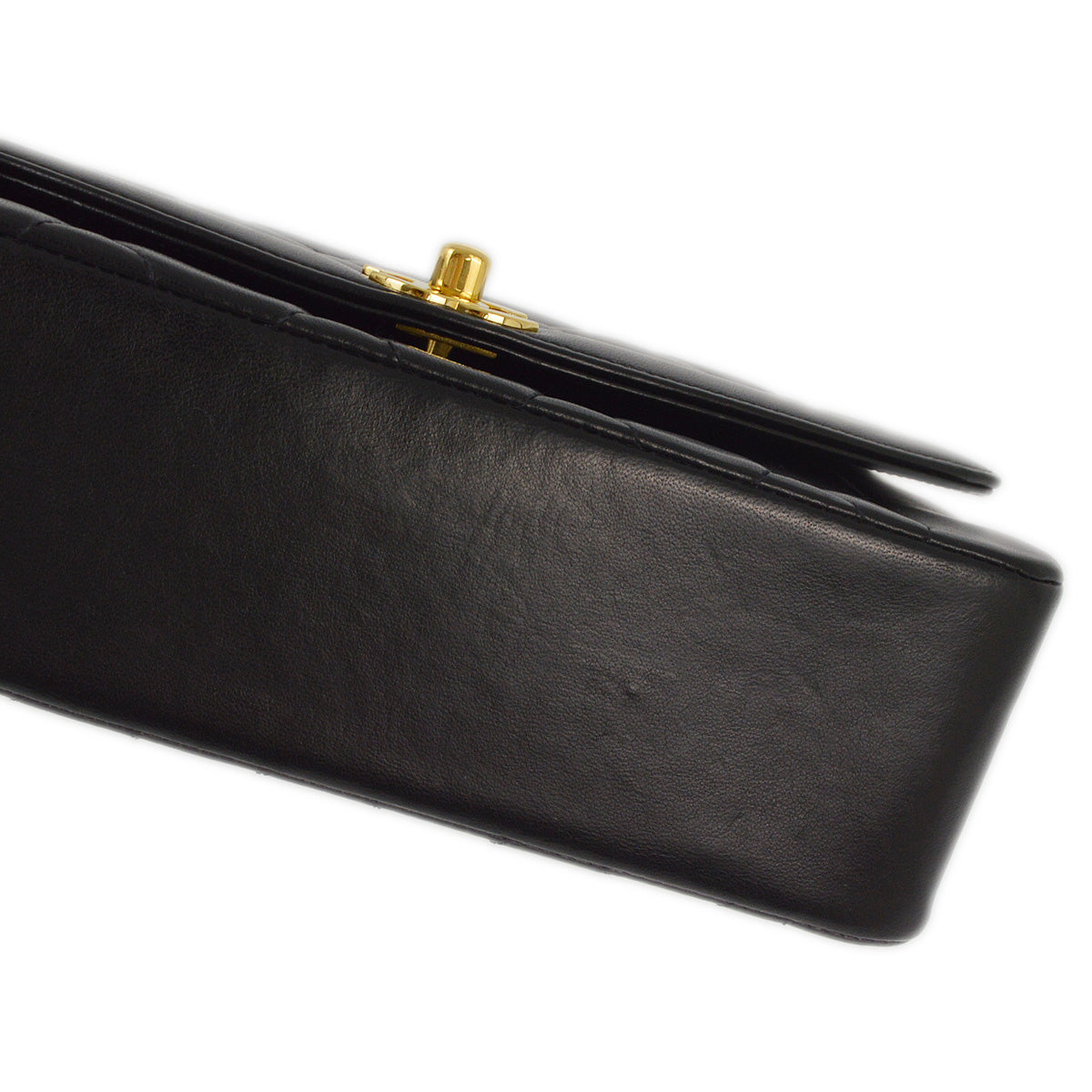 Luxury Chanel 1991-1994 Black Lambskin Small Diana Shoulder Bag