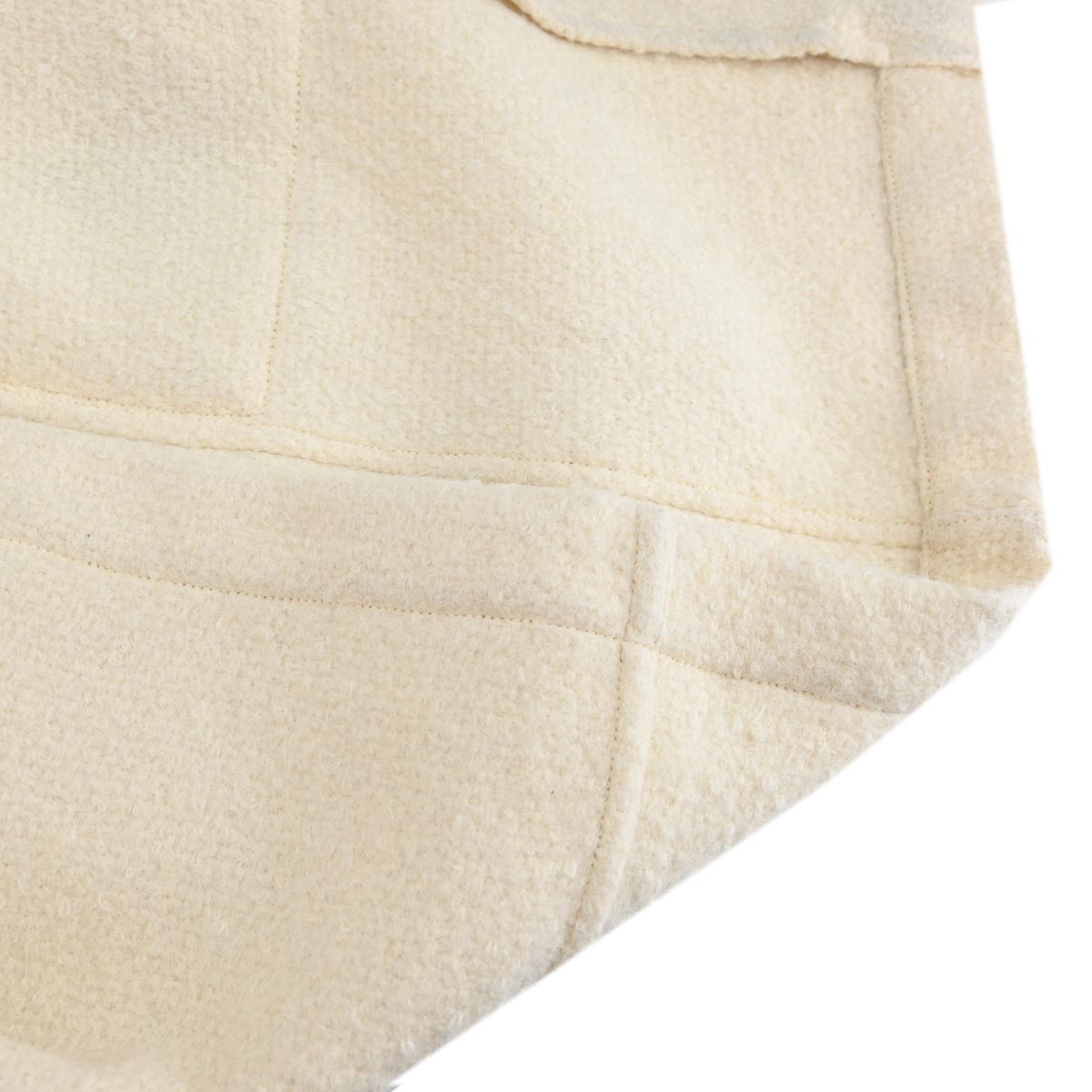 Luxury Chanel Sport Line Zip Up Coat Ivory 06A #38