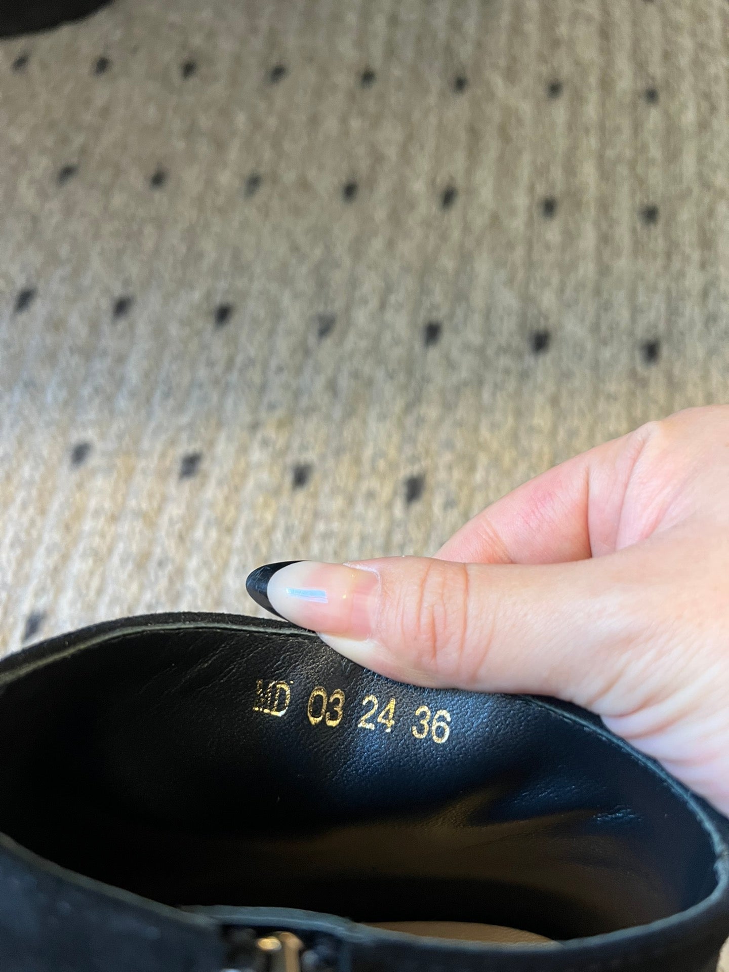 Luxury DiorTribales Heeled Ankle Boot 75mm In Black Suede 996953